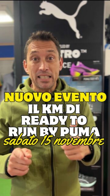 Riparte la stagione degli eventi:
👉 SAVE THE DATE:
Sabato 15 novembre:
“Il KM di Ready to Run By Puma”
Programma dell’evento:
👉 Ore 12:00 ritrovo in negozio
👉 Ore 12:30 incontro con il nostro ospite speciale : @edoardoscotti_
👉 Ore 13:00 SFIDA STRAVA sul segmento
👉 Ore14:00 Aperitivo da @bread_breakfast
☝️COME ISCRIVERSI?
Mandate un’e-mail a info@readytorun.it
Oppure contattarci direttamente in store
Vi aspettiamo!
“Da chi corre, per chi corre” 🏃♀️
#event #pumaevent #running #strava #sfidastrava #puma