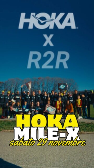 Sabato 29 novembre si è svolto l’HOKA MILE X – la staffetta 3x800m in pista a Torre Boldone! 🏃‍♂️🏃‍♀️💨

👉 Un’occasione speciale per testare le nuove MACH X3 e ROCKET X3 e per vivere insieme un’esperienza unica! 🚀✨

Un enorme grazie a @hoka_eu per aver reso possibile tutto questo e a @mangabrl per aver realizzato questo video 📹 strepitoso. 

Infine grazie a tutti voi per aver partecipato con entusiasmo e spirito di squadra! È stato un evento fantastico, e non vediamo l’ora di fare il bis! 🔥

“Da chi corre, per chi corre” 🏃‍♀️
#HOKAMILEX #hoka #MACHX3