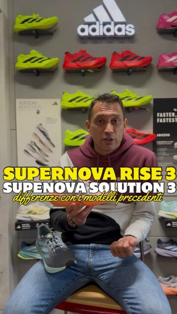 🚀 Novità in arrivo in negozio! 🚀

Sono finalmente arrivate le nuove SUPERNOVA RISE 3 e SUPERNOVA SOLUTION 3, due modelli che alzano l’asticella in termini di prestazioni e innovazione! 🔥

In questo video andremo ad analizzare insieme tutte le principali differenze rispetto ai modelli precedenti. 🔍 

👉 Guarda il video per scoprire tutti i nuovi dettagli!

“Da chi corre, per chi corre” 🏃‍♀️

#supernovasolution #adidas #supernovarise