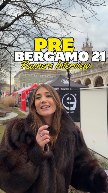 PRE BERGAMO 21 - runners interviews 🔥🔥 

“Da chi corre, per chi corre” 🏃‍♀️

#bergamo21 #followyourpassions #interview #on #running